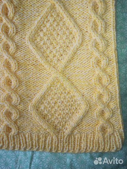 Вязаный жилет ручной работы 46-50 р