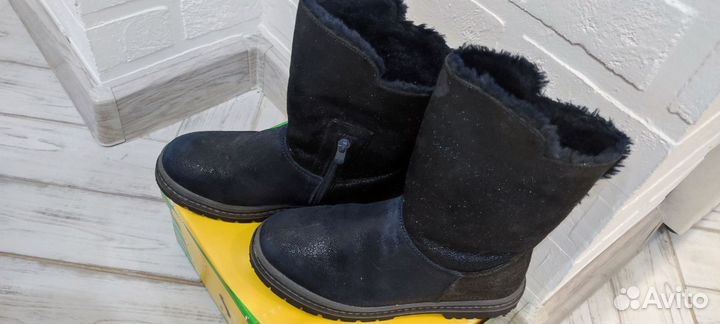 Ботинки зимние для девочки 37