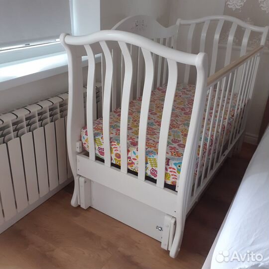 Детская кроватка можга красная звезда