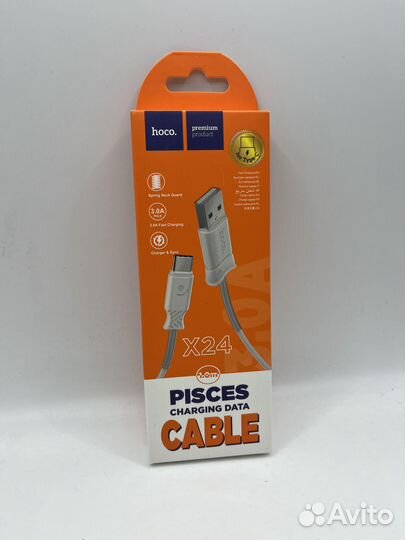 Новый кабель Type-C Hoco X24 1m