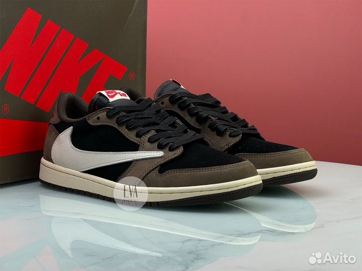 Кроссовки Nike Air Jordan 1 Low X Travis Scott