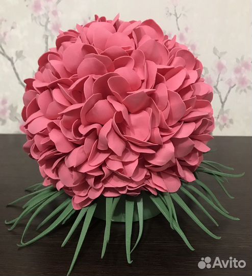 Светильник настольный «Гортензия»