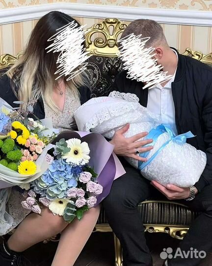 Конверт одеяло на выписку