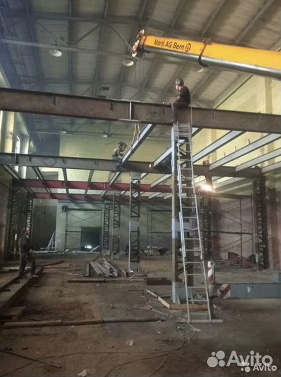 Демонтаж металлоконструкций