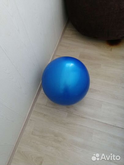 Мяч гимнастический (фитбол) с ручками