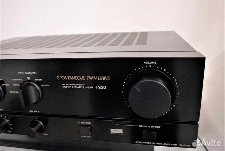 Усилитель sony TA F220 japan 220v\4om