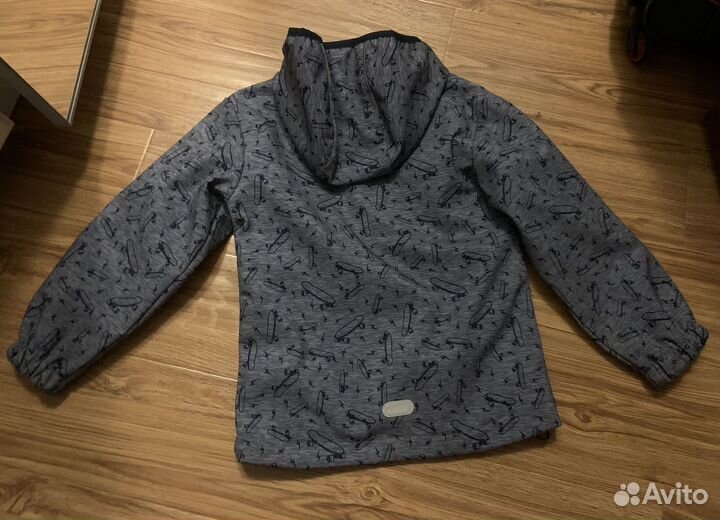 Куртка доя мальчика 116 / ветровка утепленная