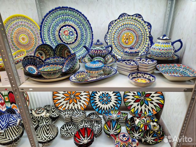 Узбекская посуда, Ляган,пиалы,косы, большой выбор