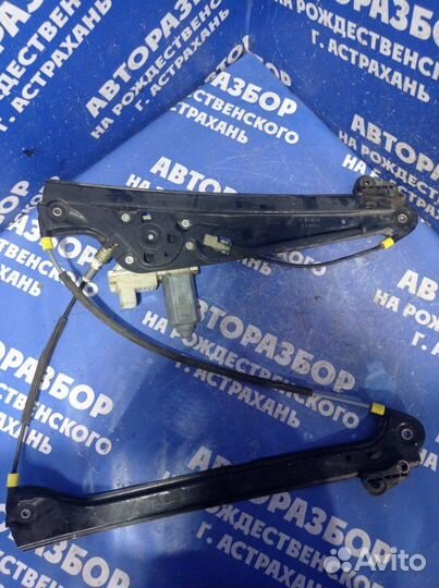 Передний левый стеклоподъемник Bmw E65 седан 2004