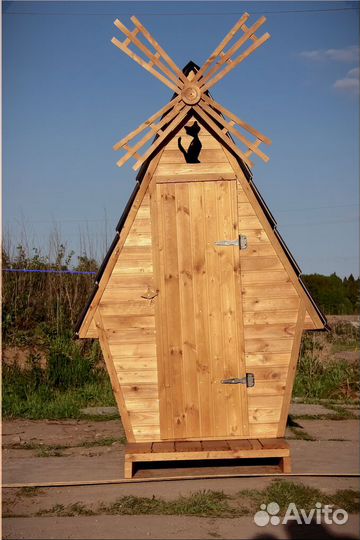 Уличный туалет с установкой DRE453