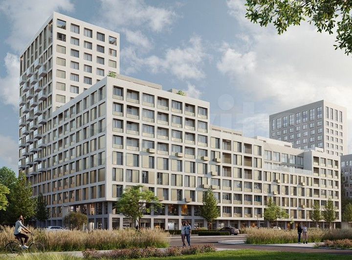 2-к. квартира, 68,1 м², 2/17 эт.