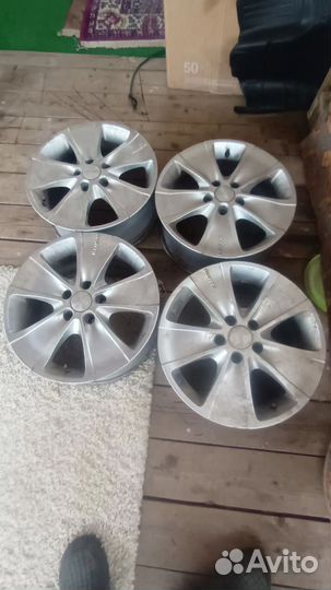 Литье 4 шт. r15 5x100 бу