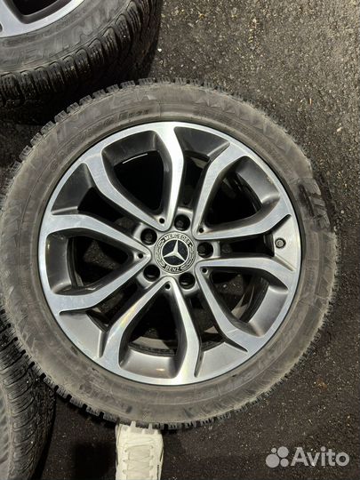 Комплект колес r17 mercedes w205, резина Pirelli