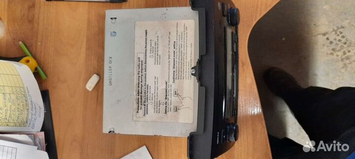 Штатная магнитола на Toyota Prado 120