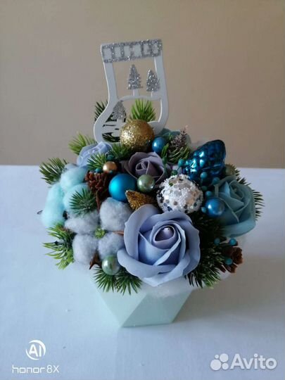 Подарки ручной работы. зимний декор