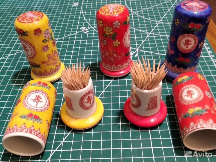 Подставка для зубочисток керамическая