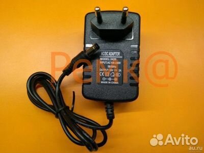 Бп для монитора 5.5x2.5мм, 24V, 2A, 48W