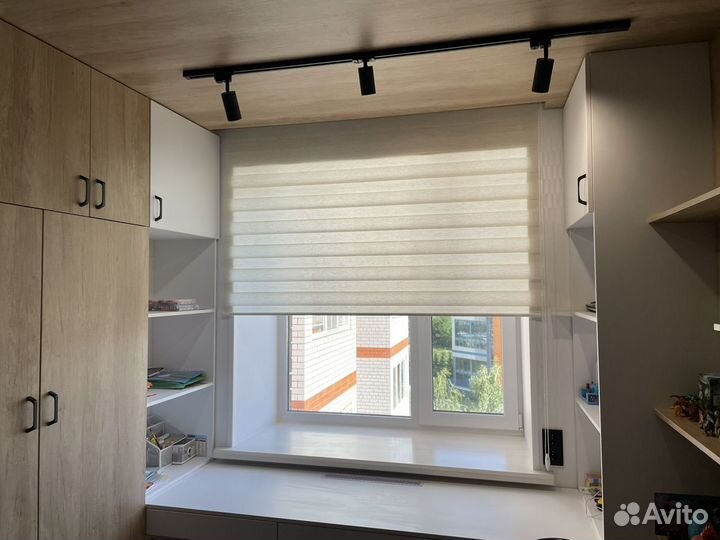 Рулонные шторы Зебра