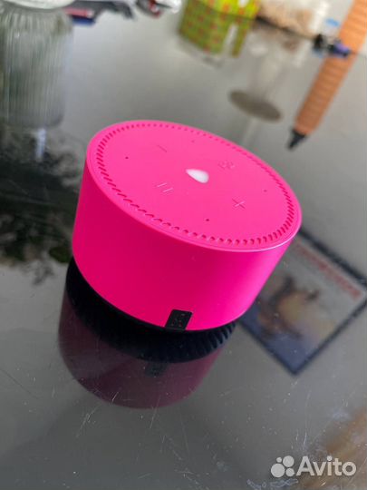 Яндекс станция Лайт с Алисой - розовый фламинго