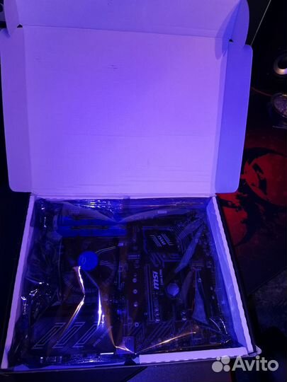 MSI Z390A pro c процессором и памятью 16gb