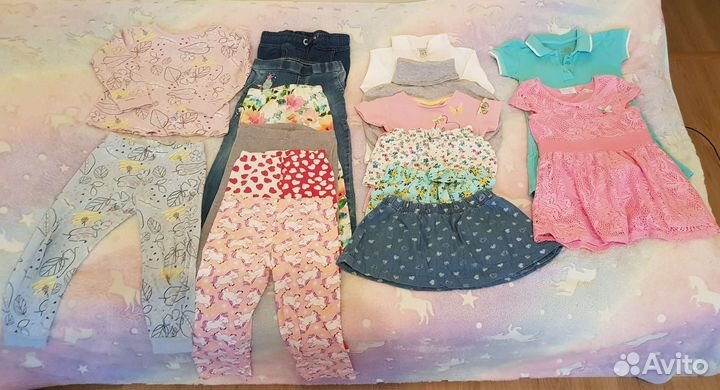 Вещи пакетом на девочку 98-104 (2)