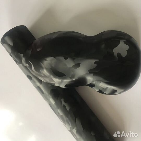 Виниловая плёнка - Черный камуфляж