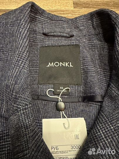 Пиджак новый женский детский xs