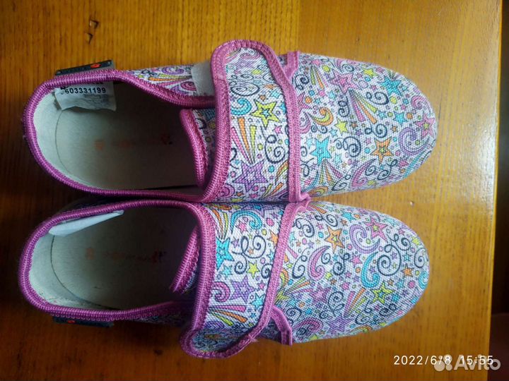 Тапочки для девочки