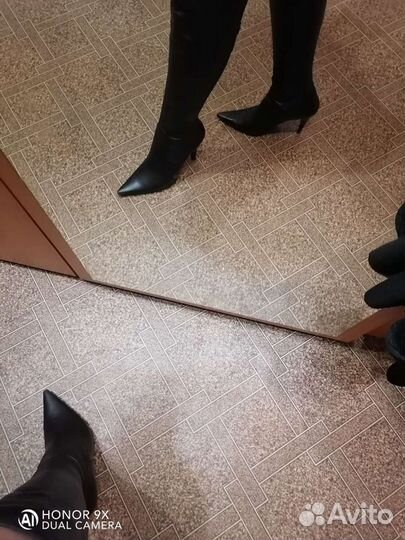 Сапоги ботфорты