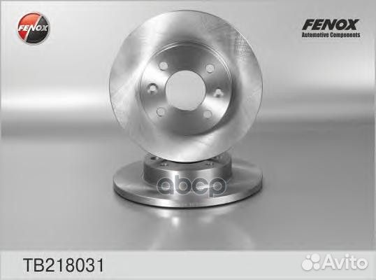 TB218031 диск тормозной Renault Logan 1.4/1.6