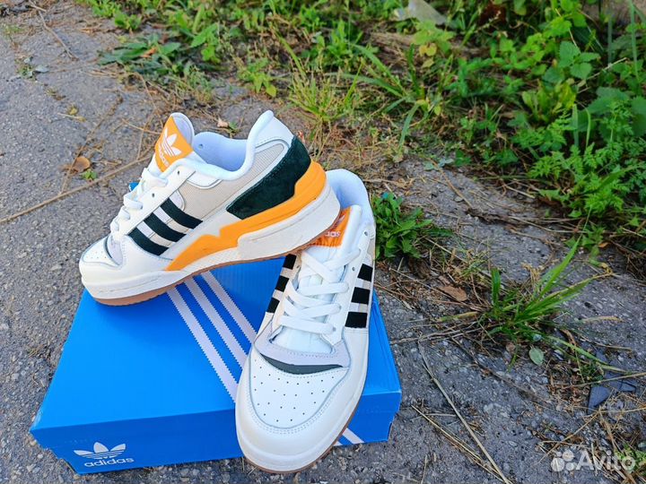 Adidas мужские кроссовки кожаные