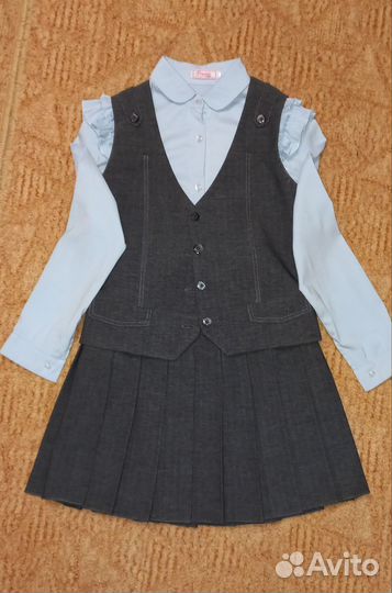 Школьная форма серая 146 152