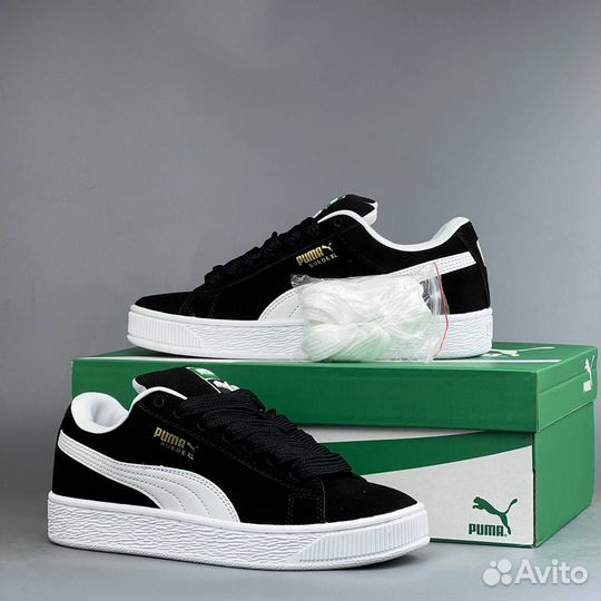 Кроссовки Puma Suede XL black