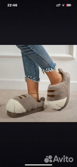 Женские домашние тапочки