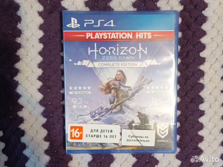 Horizon zero dawn complete edition ps4 (Новый диск
