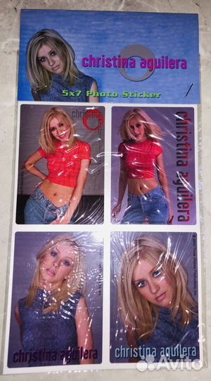 Официальные наклейки Кристина Агилера