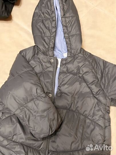Пуховик детский zara 104