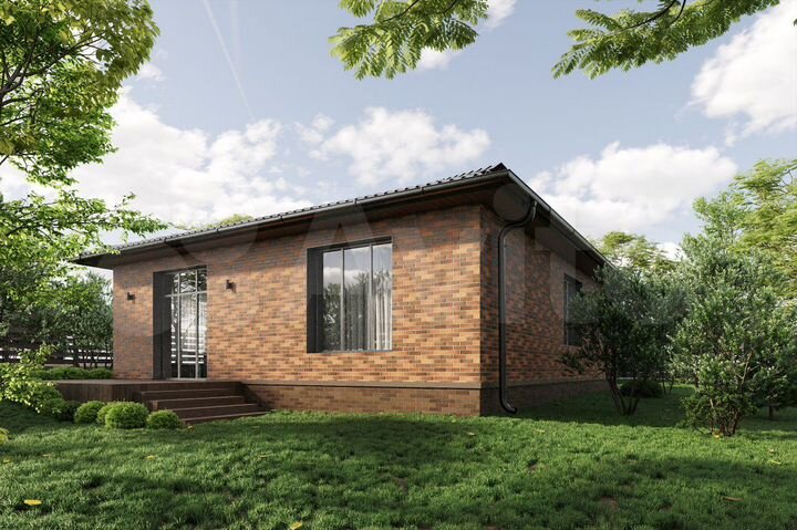 Дом 100 м² на участке 6 сот.