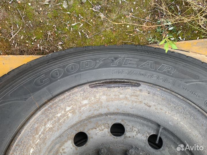 Колёса в сборе 315/70/ 22.5 Goodyear