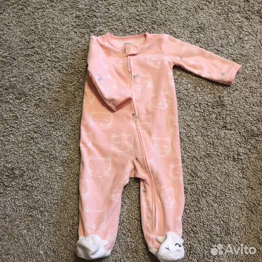 Флисовый комбинезон carters