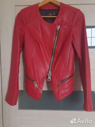 Куртка кожаная женская