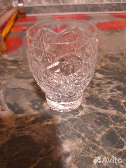 Рюмки,кружки хрустальные
