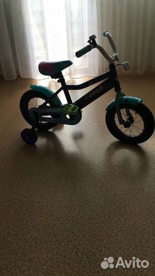 Детский велосипед для девочки 4-6 лет