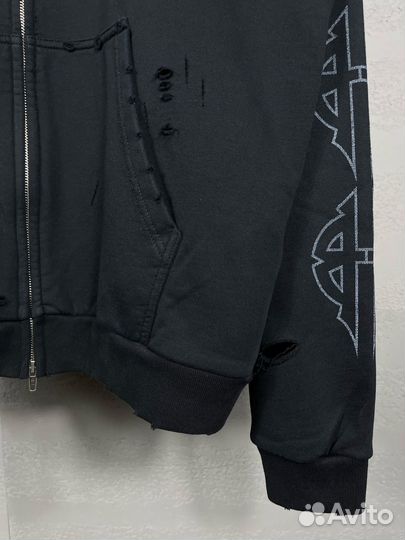 Balenciaga Paris Moon Zip-Hoodie