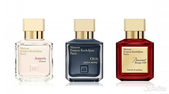 Духи Maison Francis Kurkdjian 7 видов