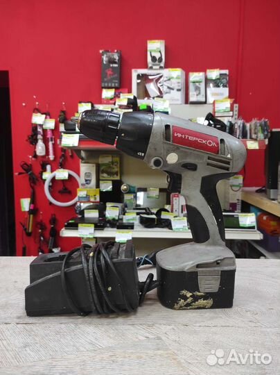 Шуруповёрт Интерскол да-12эр-01