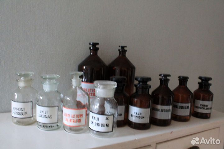 Банки с притертой крышкой штанглас