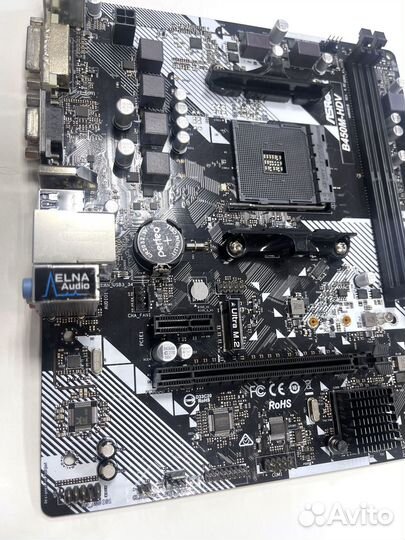 Материнская плата AM4 ASRock B450M-HDV R4.0