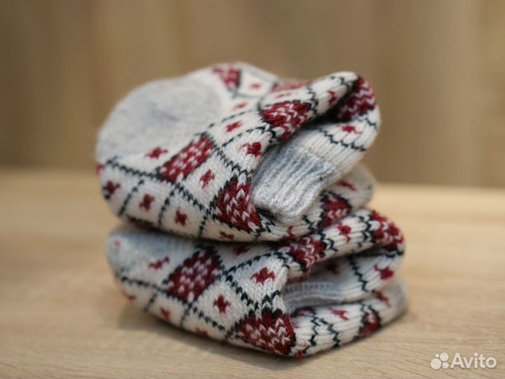 Носки вязаные