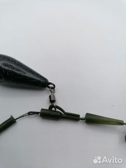 Карповый монтаж, безопасная клипса,инлайн,вертолет